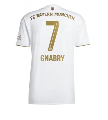 Bayern Munich Serge Gnabry #7 Bortatröja 2022-23 Korta ärmar